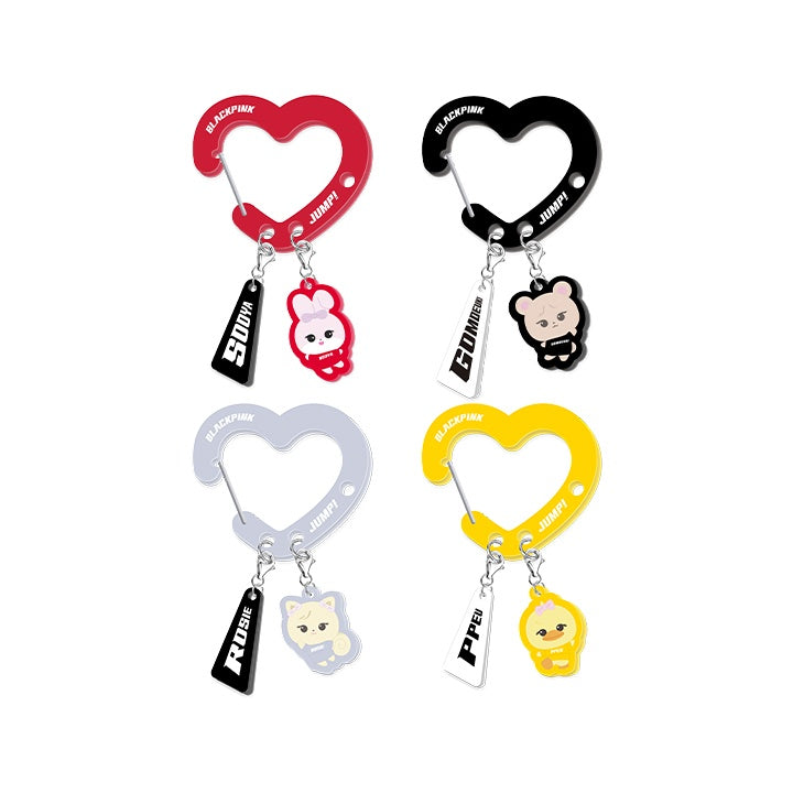 BLACKPINK - [JUMP] BLACKPINK CHARACTER ACRYLIC CARABINER KEYRING BLACKPINK  DKshop
