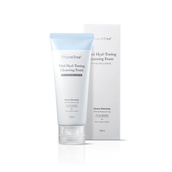 [K-Pharmacy Item] HYAL TONING CLEANSING FOAM 100ml PharmTree  DKshop