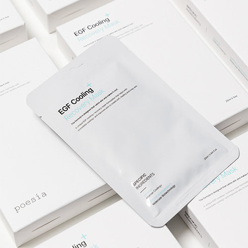 poesia EGF COOLING+ RECOVERY MASK 25ml*5EA poesia  DKshop