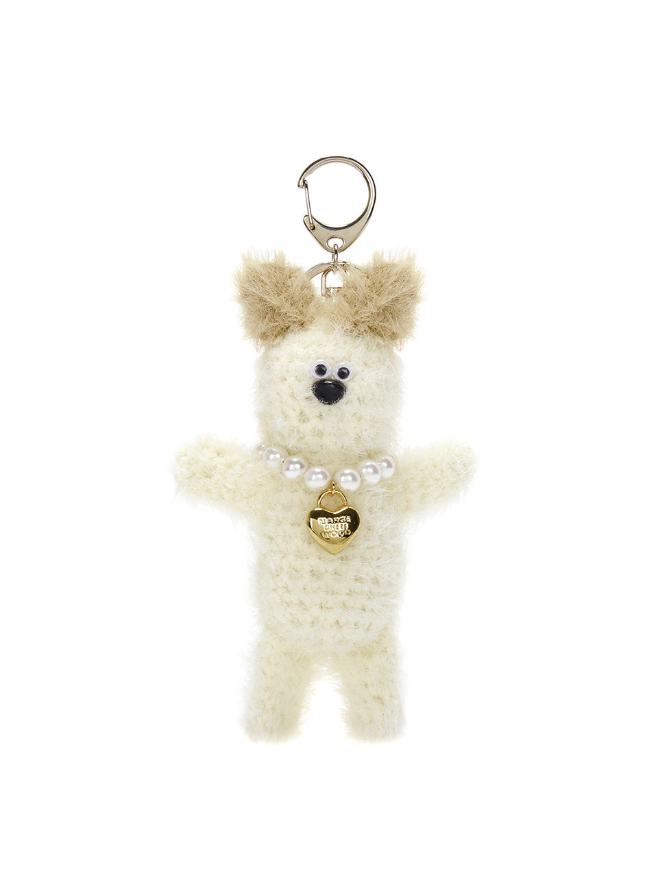 MARGESHERWOOD WOOD_white KEYCHAIN (aespa Ningning Wear)