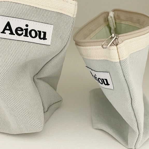 Aeiou Basic Pouch (M size) Aeiou  DKshop