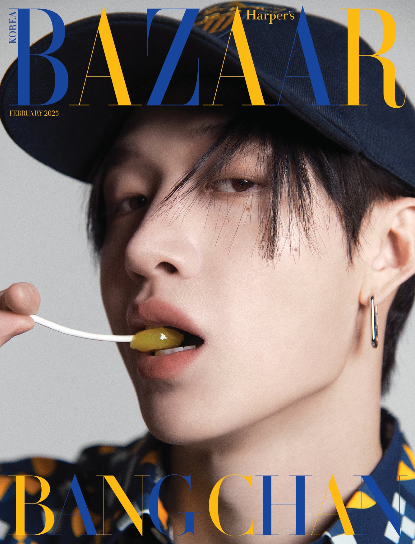 [PRE-ORDER] HARPER'S BAZAAR KOREA MAGAZINE 2025.02 (COVER : Stray Kids BANGCHAN)