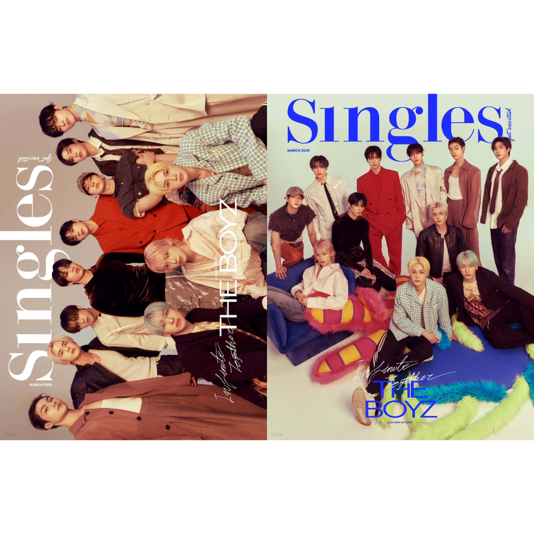 SINGLES KOREA MAGAZINE 2025.03 (COVER : THE BOYZ)