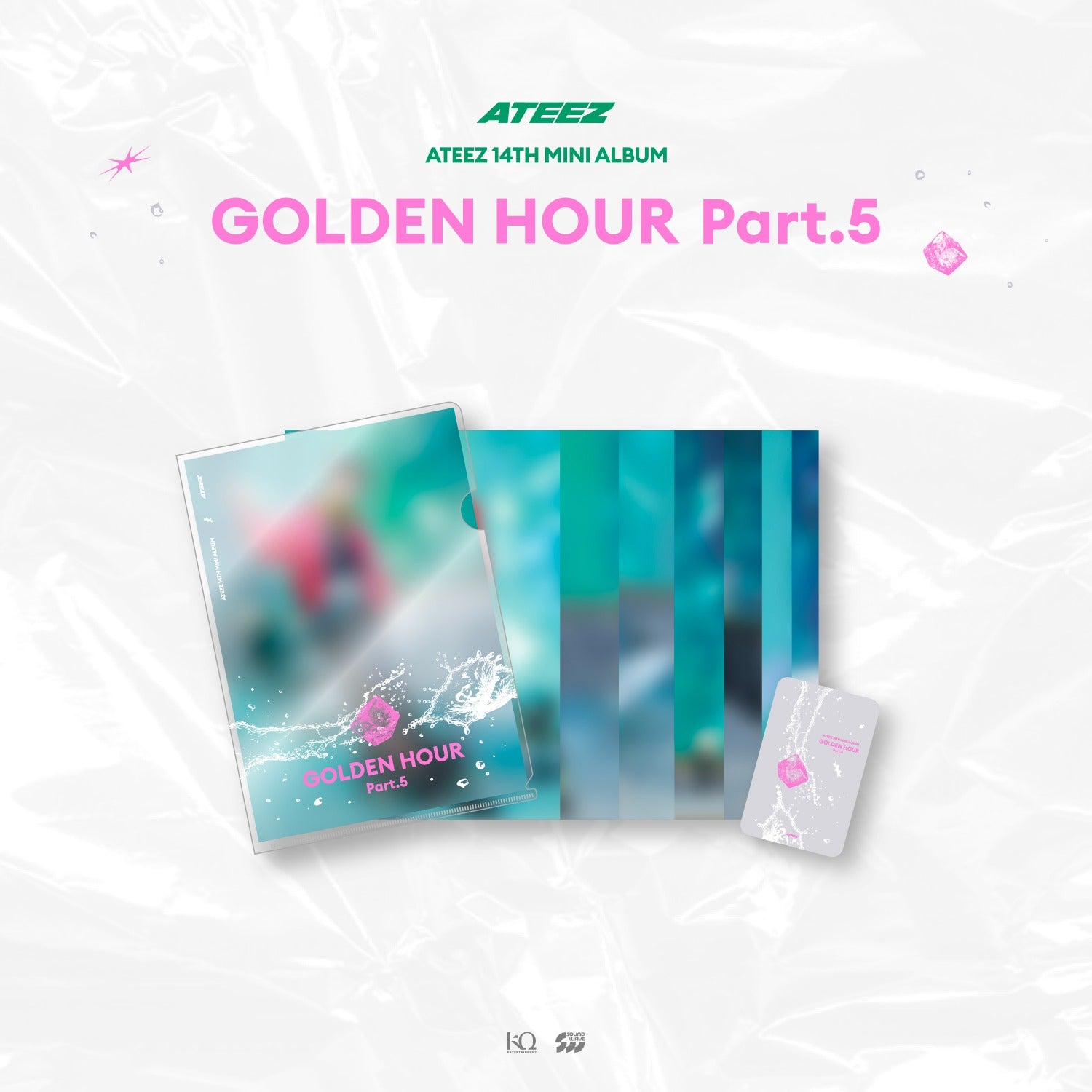 [PRE-ORDER] ATEEZ - POP-UP STORE [GOLDEN HOUR : Part.5] MD (L-HOLDER PHOTO SET) ATEEZ  DKshop