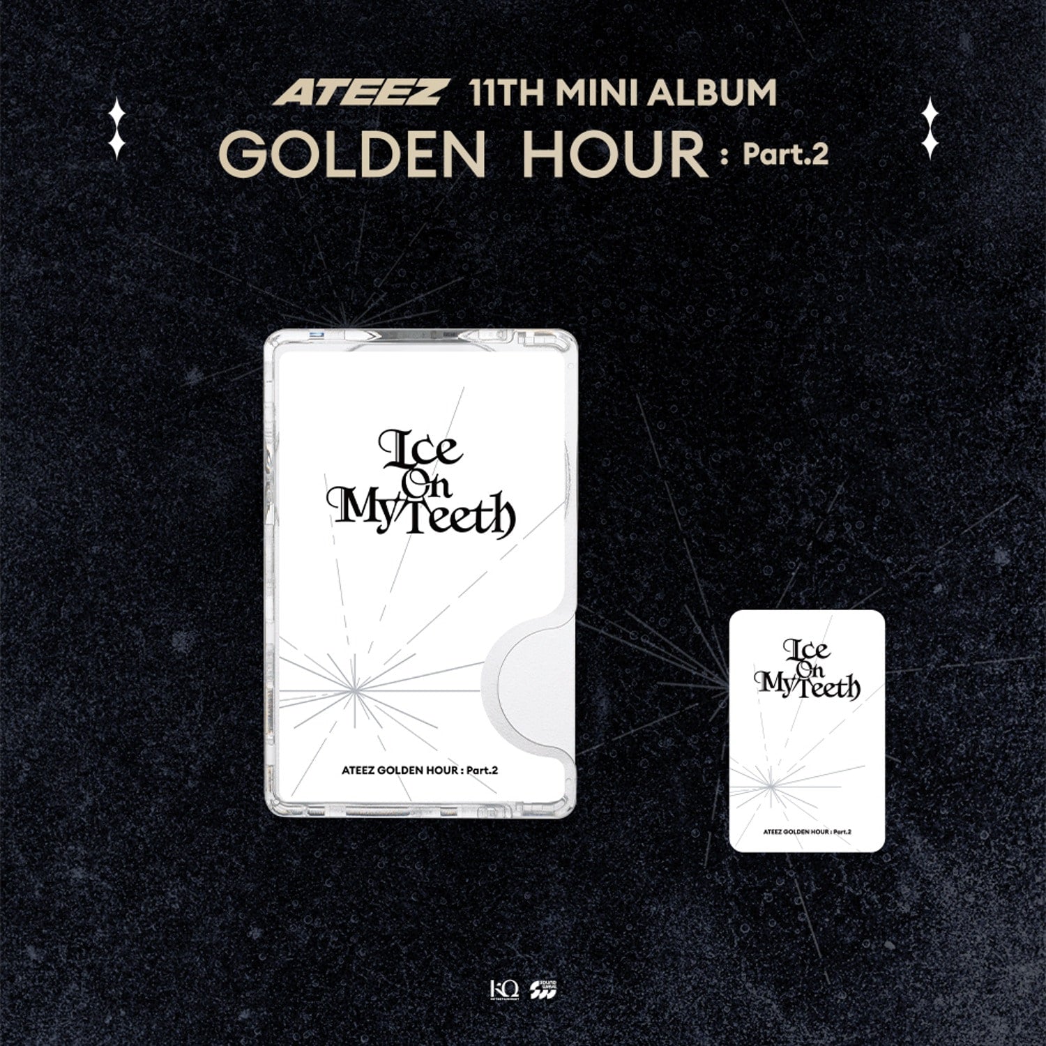 [PRE-ORDER] ATEEZ - GOLDEN HOUR : Part.2 POP-UP OFFICIAL MD (CARD HOLDER_MagSafe)