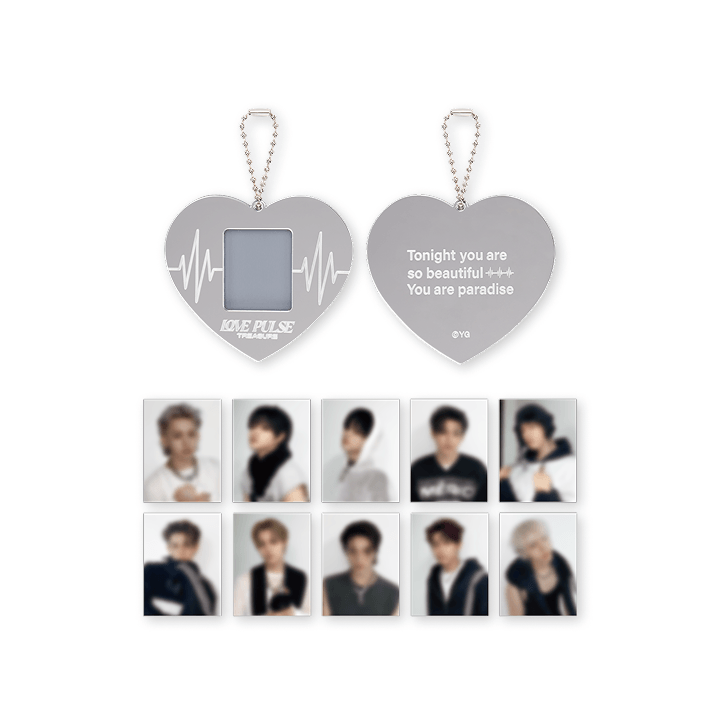 TREASURE - [LOVEPULSE] TREASURE RANDOM MIRROR PHOTO KEYRING TREASURE  DKshop
