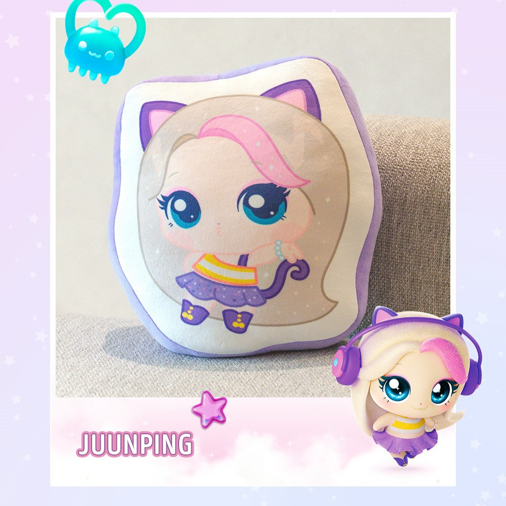 ROYCHE Hearts2Hearts X Teenieping Cushion BLACKPINK  DKshop