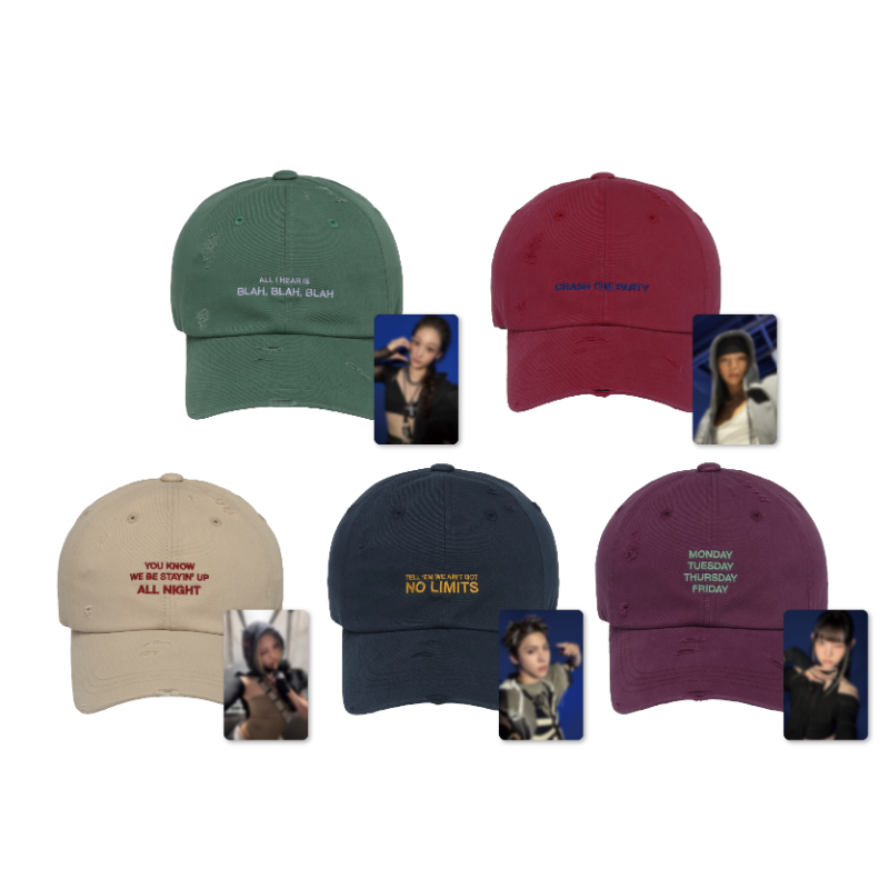 [PRE-ORDER] ALLDAY PROJECT - [CRASH] BALL CAP SET ALLDAY PROJECT  DKshop