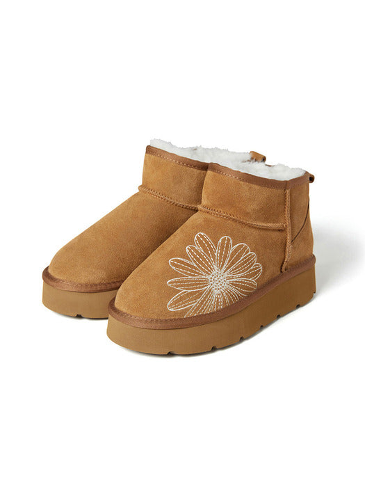 [MARDI MERCREDI LESPOMPES] CLASSIQUE MINI UGG BOOTS MARDI MERCREDI LESPOMPES  DKshop