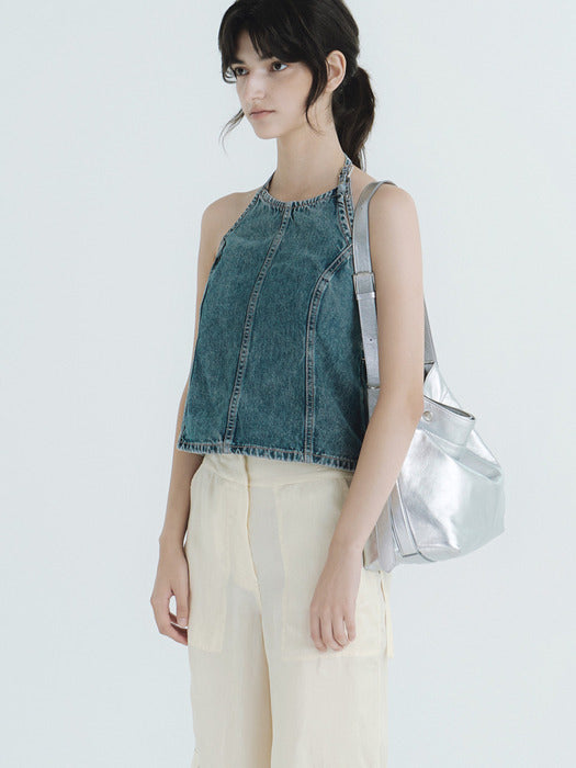 vunque Perfec Button Up Soft Hobo Bag S vunque  DKshop