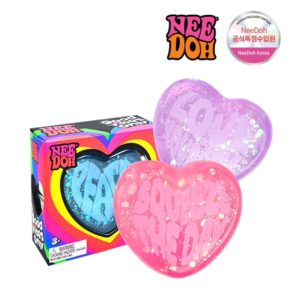 Needoh Bling Heart Stress Ball Squishy Needoh  DKshop