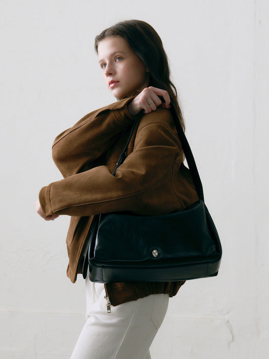 OSTKAKA SOFT SHOULDER LEATHER BAG OSTKAKA  DKshop