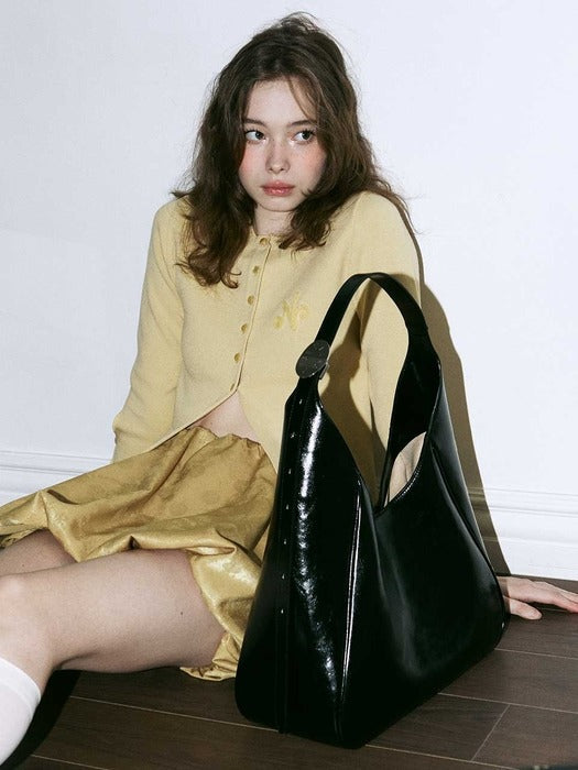 ELBATEGEV Plaque Hobo Bag ELBATEGEV  DKshop