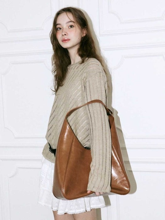 ELBATEGEV Plaque Hobo Bag ELBATEGEV  DKshop