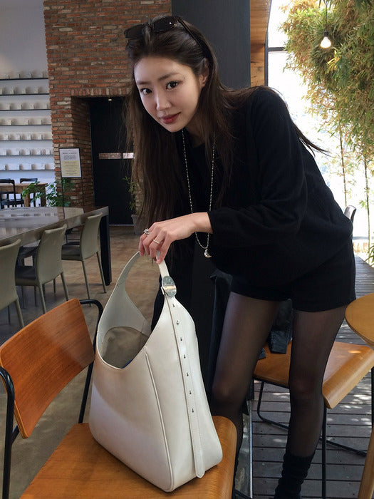 ELBATEGEV Plaque Hobo Bag ELBATEGEV  DKshop