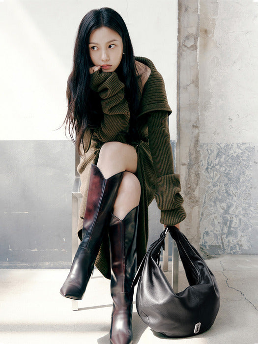 vunque Halfmoon Baggy Hobo L vunque  DKshop