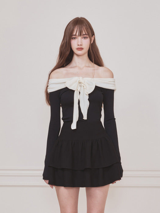 NOT YOUR ROSE Blair top (Black) NOT YOUR ROSE  DKshop