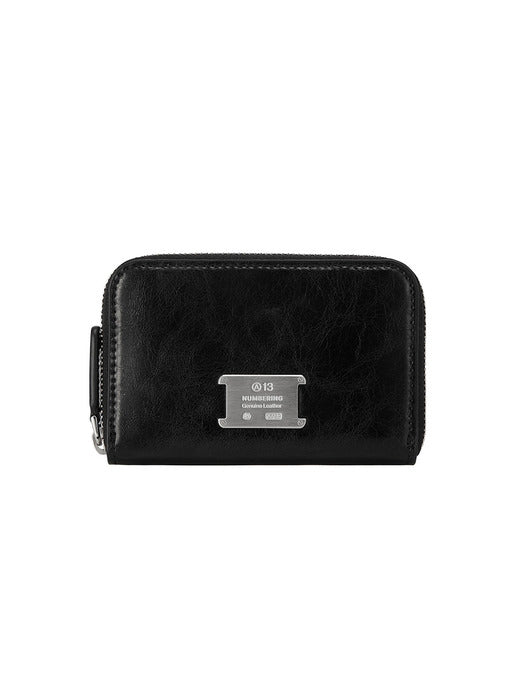 NUMBERING #1057 zipper cracked leather card wallet NUMBERING  DKshop