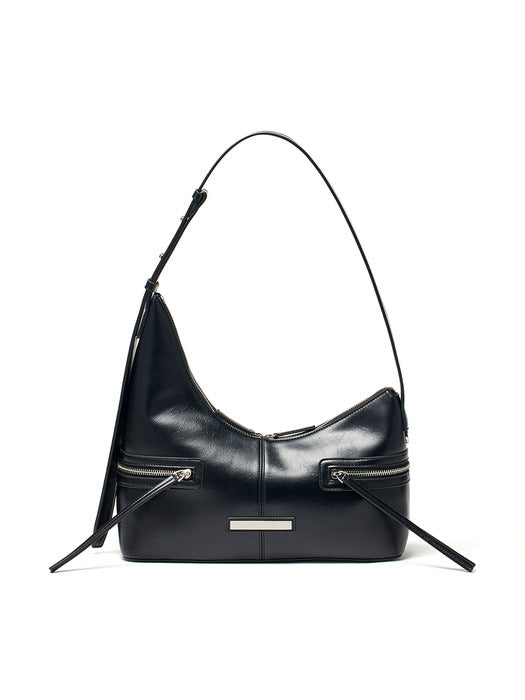 Matin Kim ASYMMETRICAL ZIPPER BAG