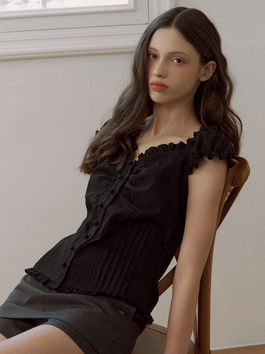 [Jennie's Look] LOTS YOU lotsyou_Ella Blouse Flower LOTS YOU  DKshop