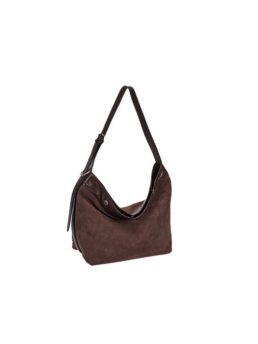 vunque Perfec Button Up Soft Suede Hobo S vunque  DKshop