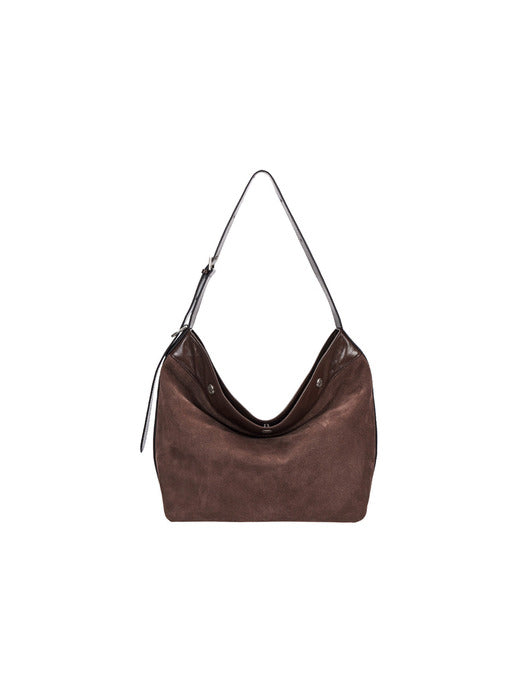 vunque Perfec Button Up Soft Suede Hobo S vunque  DKshop