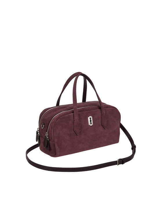 vunque Halfmoon Two Block Suede Tote Bag S vunque  DKshop