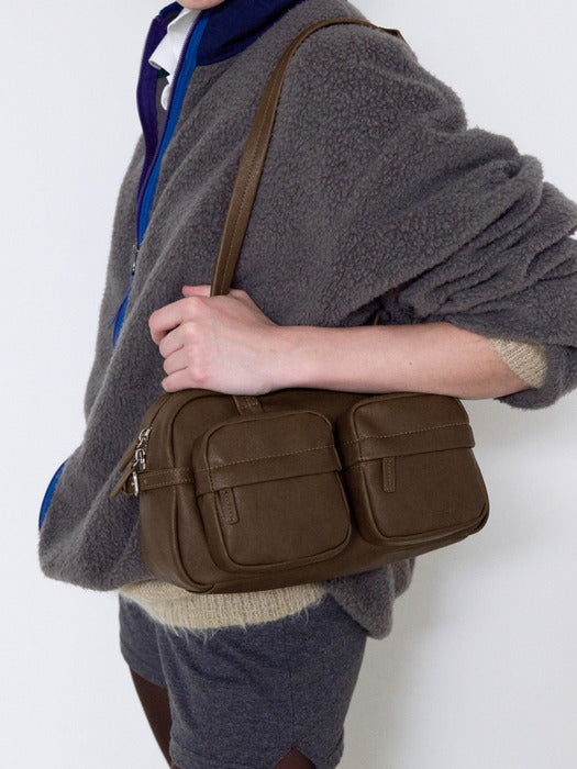 FINDKAPOOR TWIN POCKET SHOULDER BAG 27