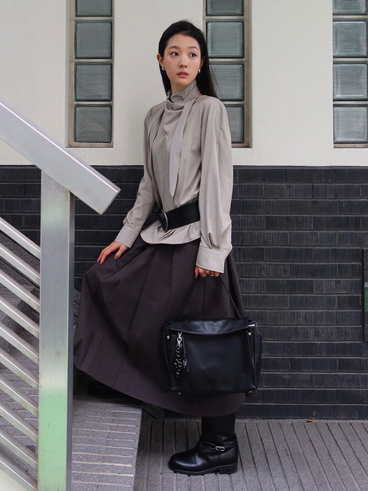 LOEUVRE Trapeze Shoulder Medium Bag LOEUVRE  DKshop