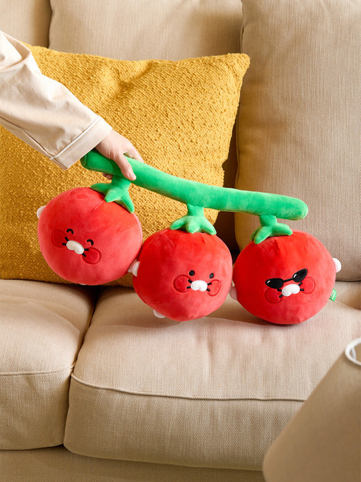 KAKAO FRIENDS Chundorak Tomato Cluster Cushion Kakao Friends  DKshop