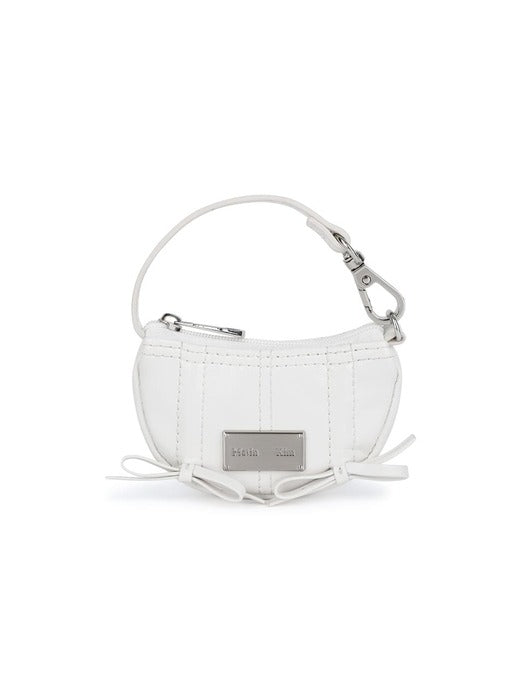 Matin Kim HALF SHIRRING RIBBON CHARM Matin Kim  DKshop