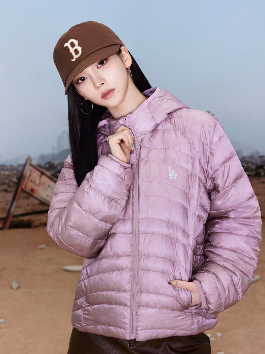 [MLB] New York Yankees Curve Air Shell Lightweight Hooded Puffer Jacket (TWS Wear) MLB  DKshop