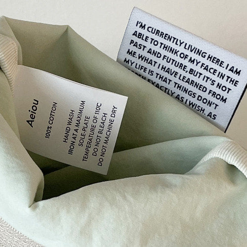 Aeiou Basic Pouch (M size) Stockholm Pink Aeiou  DKshop