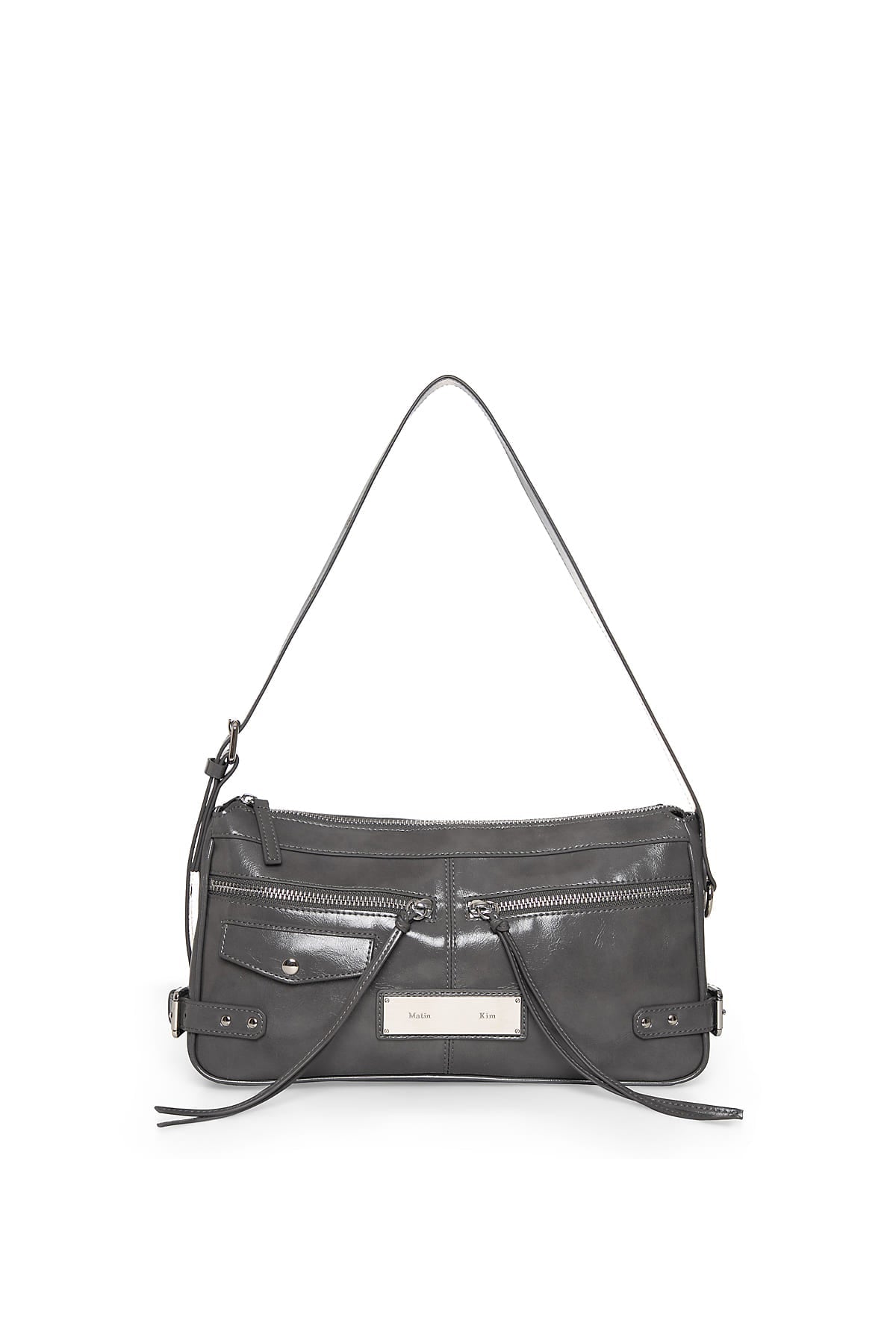 Matin Kim SIDE BUCKLE BIKER SHOULDER BAG Matin Kim  DKshop