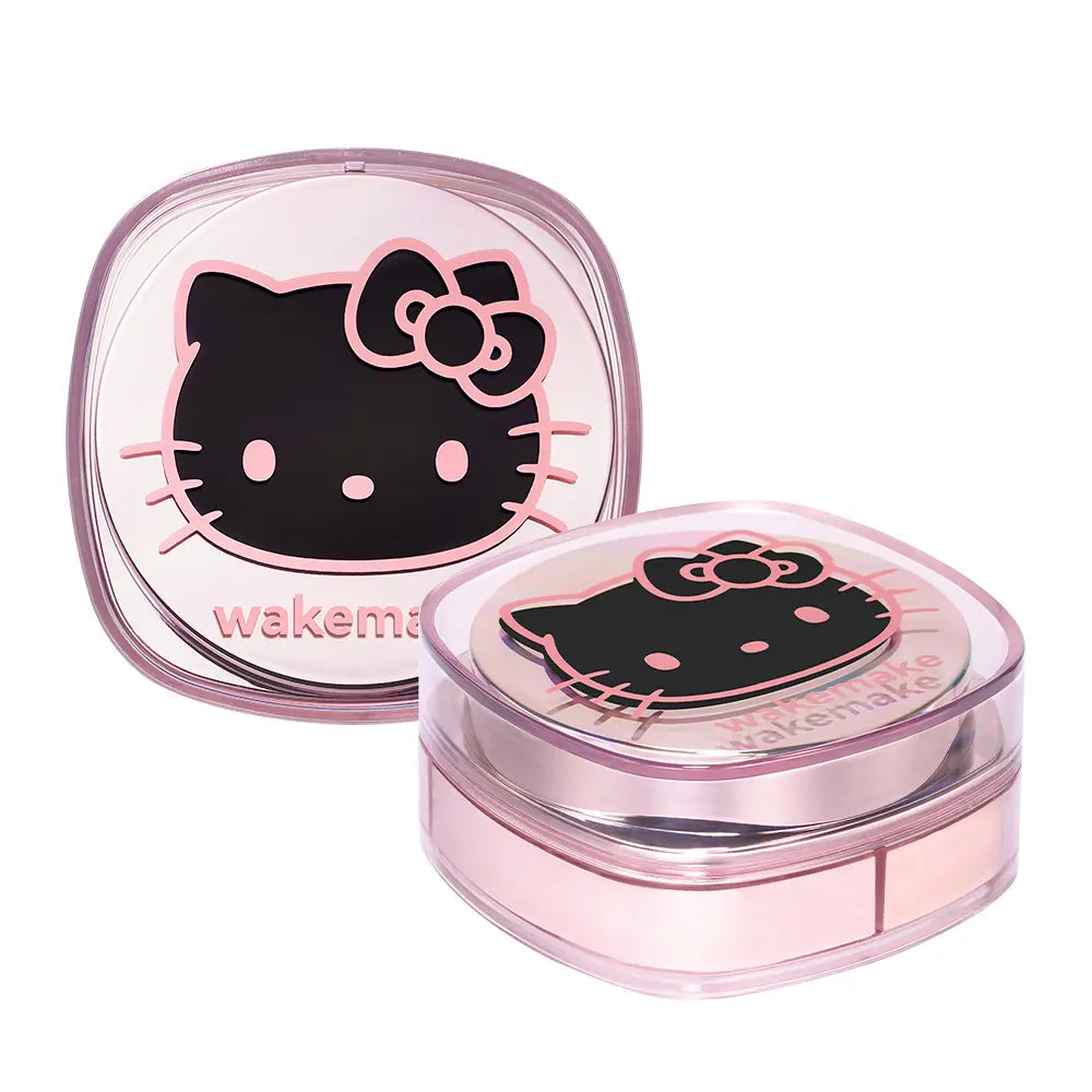 Hello Kitty Black Edition] WAKEMAKE Stay Fixer Multi Color Powder