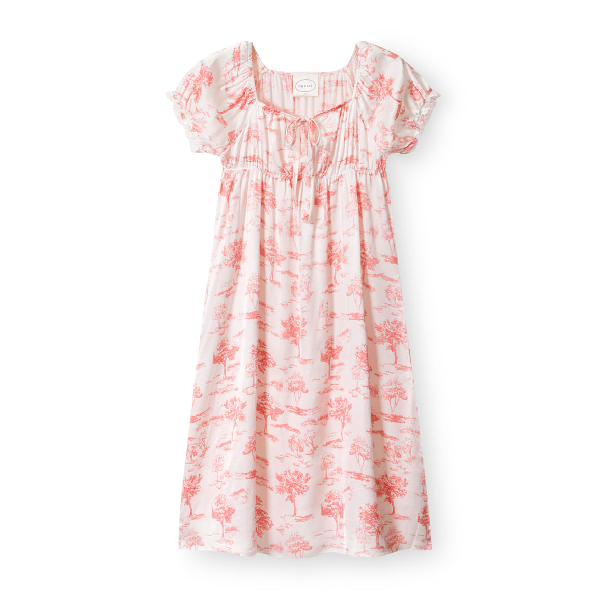 ORSITÉ F244 Coolscocoral Summer Pajama Dress ORSITÉ  DKshop