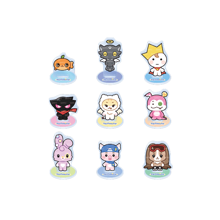 [PRE-ORER] &TEAM - [TEAMILY] Acrylic Stand (RANDOM) &TEAM  DKshop