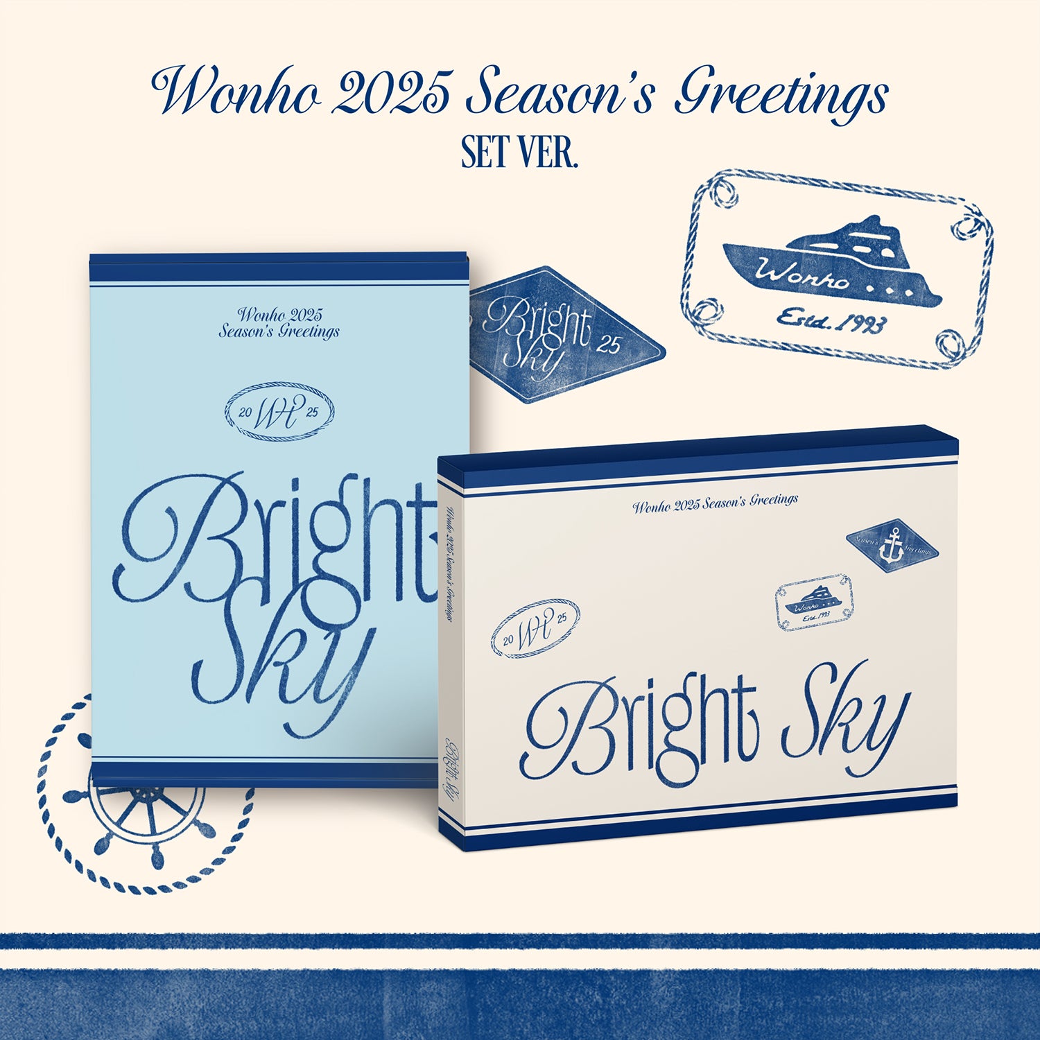 [PRE-ORDER] WONHO - 2025 SEASON'S GREETINGS [BRIGHT SKY]