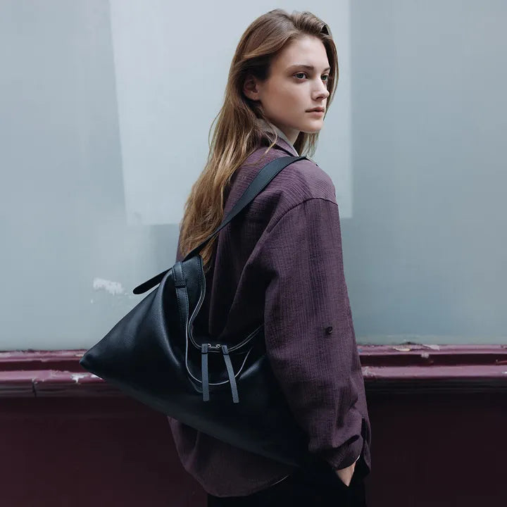 LOEUVRE Volant Hobo Medium Bag LOEUVRE  DKshop