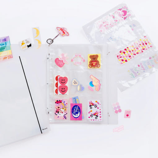 [Be on D] Deco Pocket Big A4 3-Ring Binder Be on D  DKshop