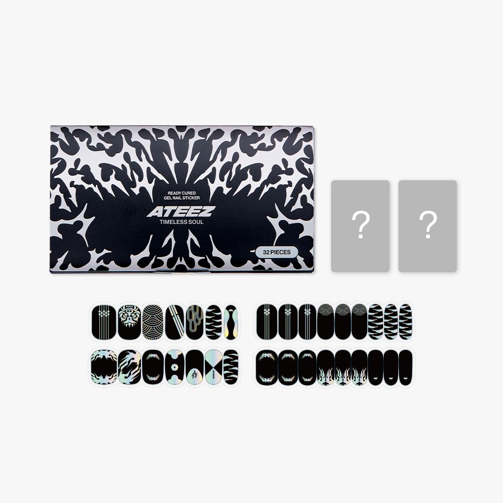 [PRE-ORDER] ATEEZ - READY CURED GEL NAIL STICKER : TIMELESS SOUL ATEEZ  DKshop