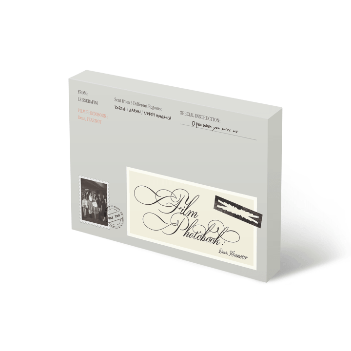 [PRE-ORDER] LE SSERAFIM - FILM PHOTOBOOK : Dear, FEARNOT LE SSERAFIM  DKshop