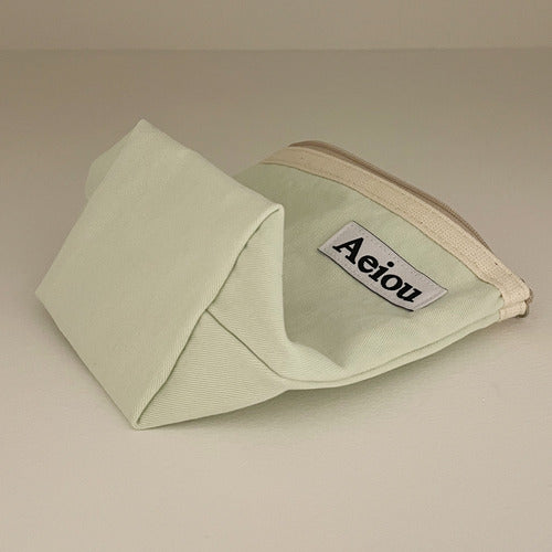 Aeiou Basic Pouch (M size) Celery water Aeiou  DKshop