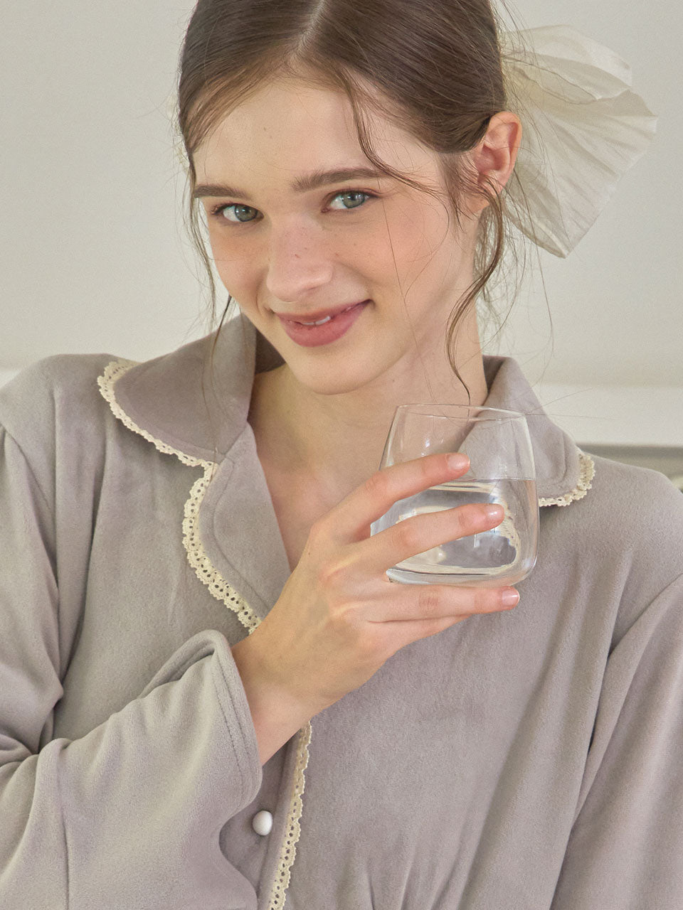 LUNALUZ WOMEN_Ronique Mink Spandex dress pajama LUNALUZ  DKshop