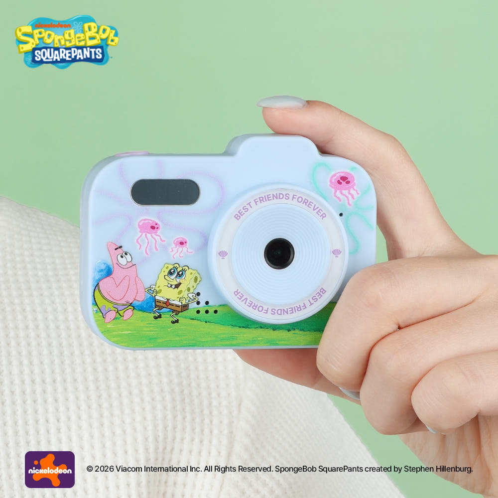 akarachi Spongebob Mini Retro Camera + SD Card 8G akarachi  DKshop