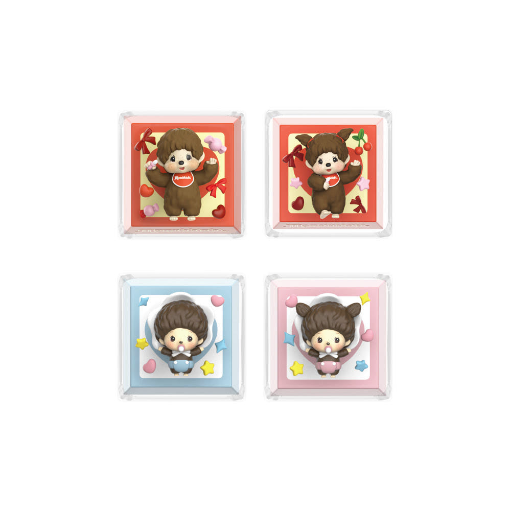 ROYCHE Monchhichi Bebichhichi Resin Keycap (4 Types) ROYCHE  DKshop