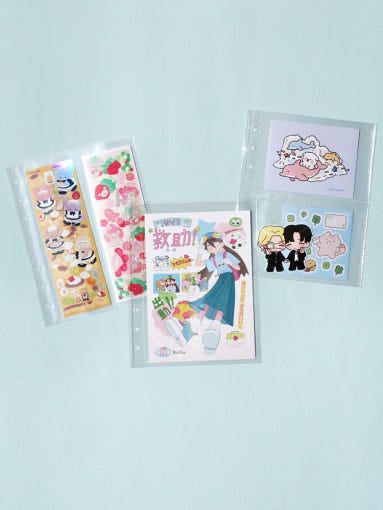 [Be on D] Deco Pocket A6 Binder Refill (Double Side) Be on D  DKshop