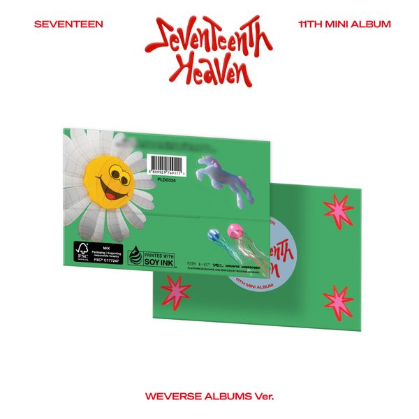 SEVENTEEN - 11th Mini Album SEVENTEENTH HEAVEN (Weverse Albums Ver.) | DKshop