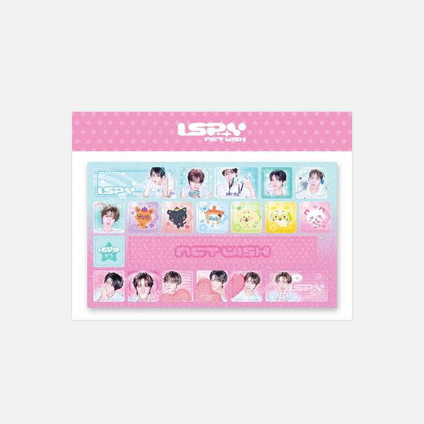 [PRE-ORDER] NCT WISH - [<I SPY> POP-UP 'WISH LAND'] KEYBOARD STICKER NCT  DKshop