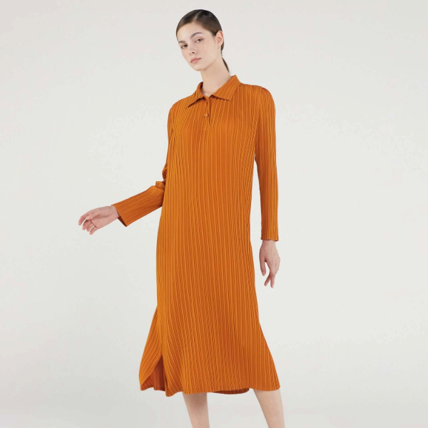 [Grip & Shop] Pleatsme Pleated Collar Dress